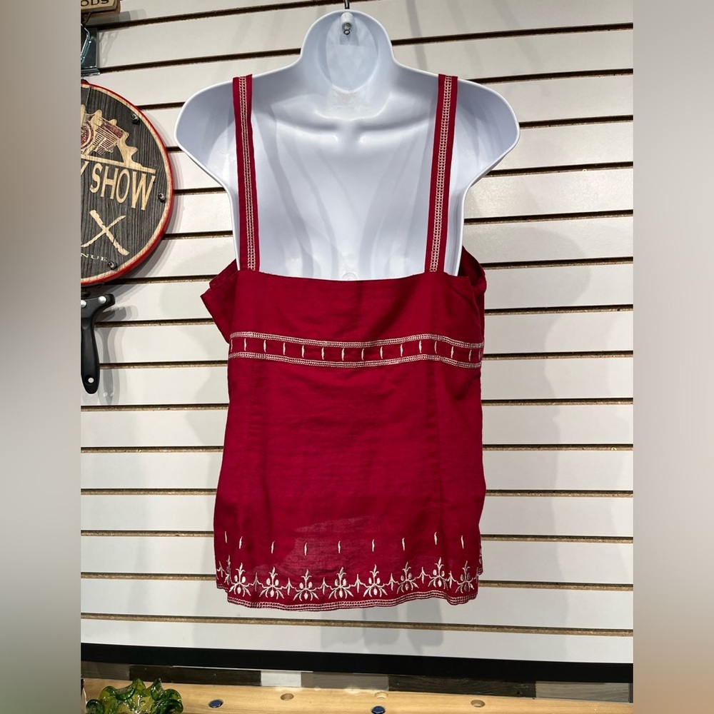Old Navy linen blend tank size large - Picture 5 of 9